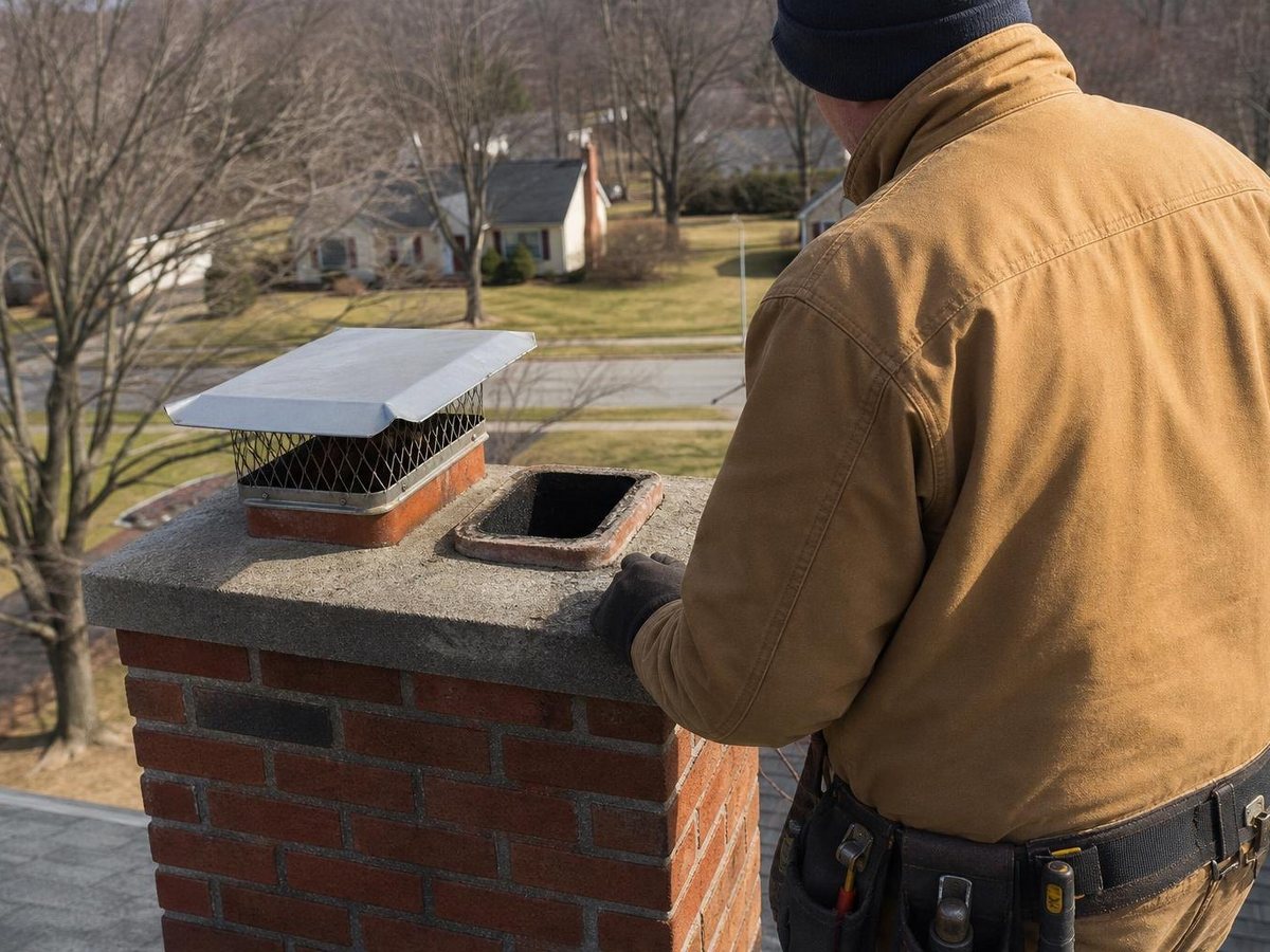 Stark Chimney Services work in St. Louis Park
